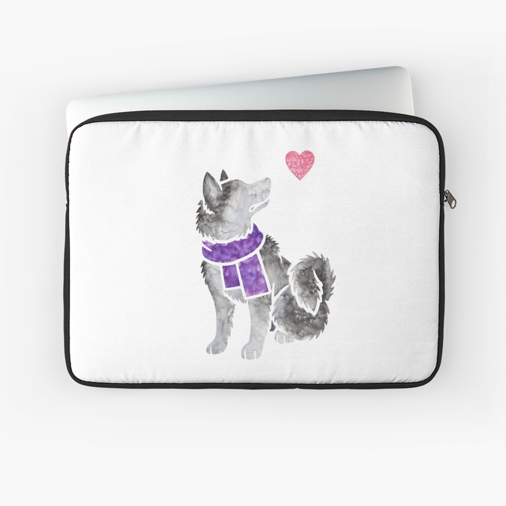 Watercolour Alaskan Malamute iPhone Case