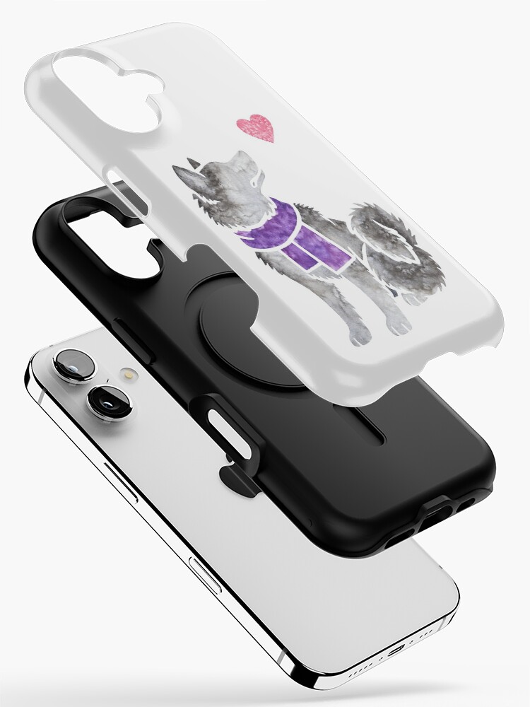 Watercolour Alaskan Malamute iPhone Case