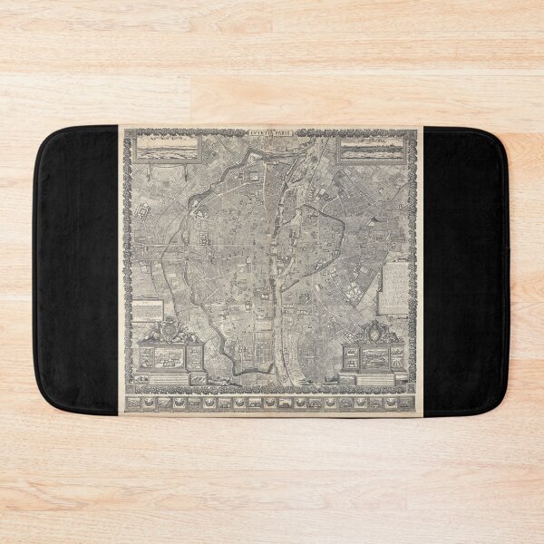 Item preview, Gomboust Map of Paris (1652) designed and sold by ArtHistorical.