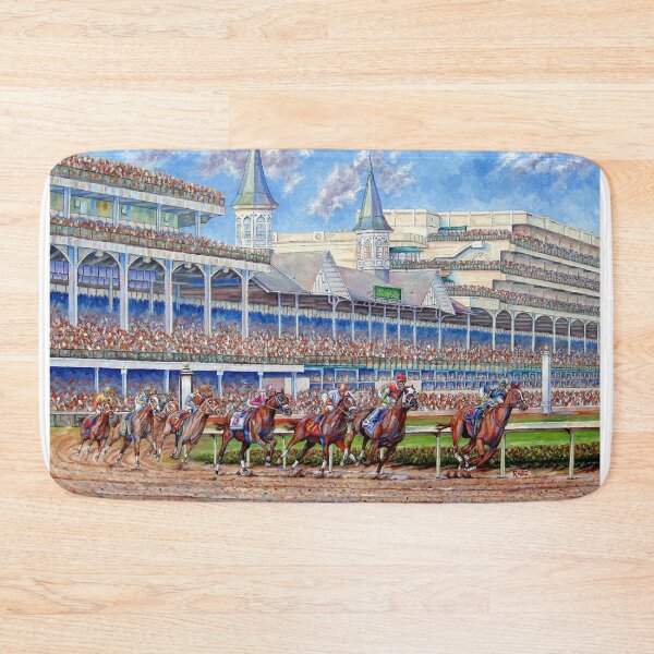 Item preview, The Kentucky Derby - Leading the Field designed and sold by Mike Rabe Art.