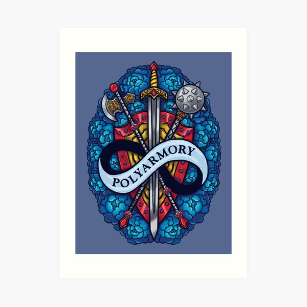 Polyarmory Art Print