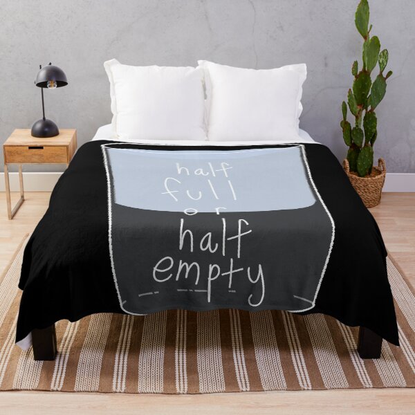 Item preview, Half Full or Half Empty designed and sold by Koi F1ghter.