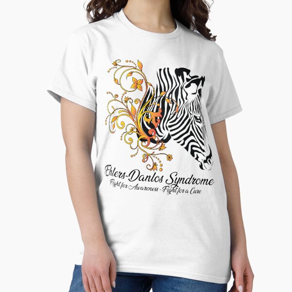 Item preview, EDS Zebra with Flourish "Ehlers-Danlos" designed and sold by RedTailArts.