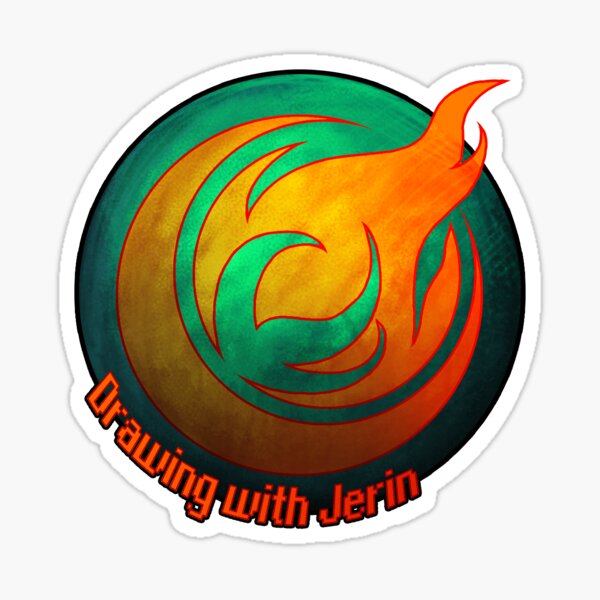 Drawing With Jerin Icon Sticker