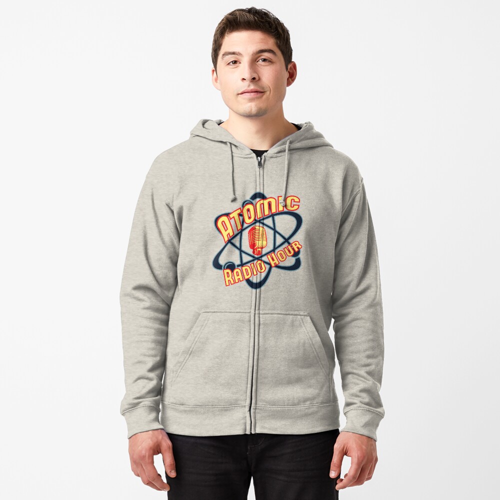 Item preview, Zipped Hoodie designed and sold by AtomicRadioHour.
