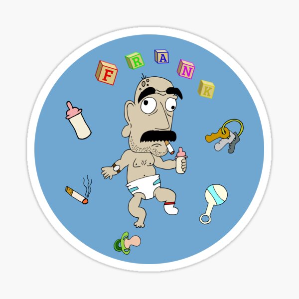 A Baby Named Frank Sticker