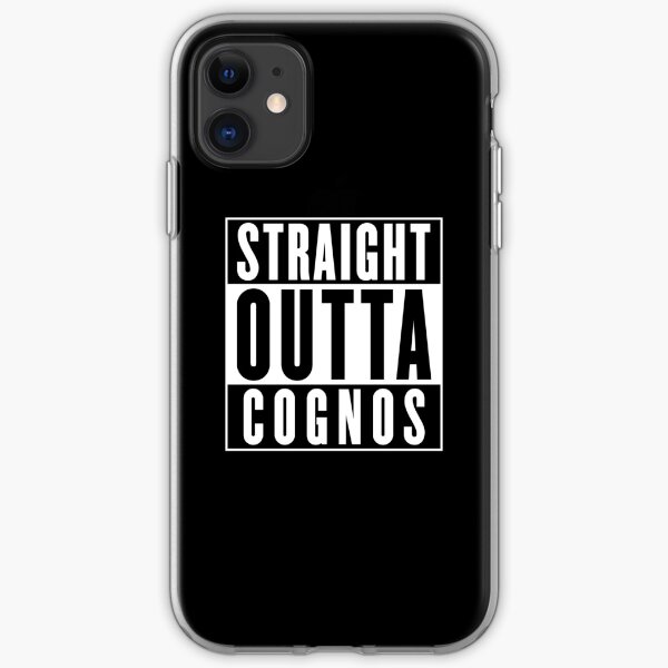 Straight Outta Cognos iPhone Soft Case