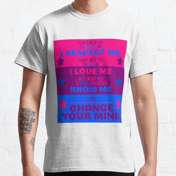 Change Your Mind - Bisexual Pride Variant Classic T-Shirt