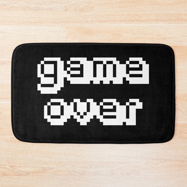 Item preview, GAME OVER Retro Font 1980s Style Asteroids Video Game designed and sold by kwiebe34.
