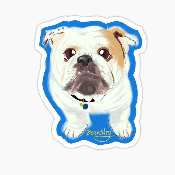 Barnaby (Textvariante) Sticker