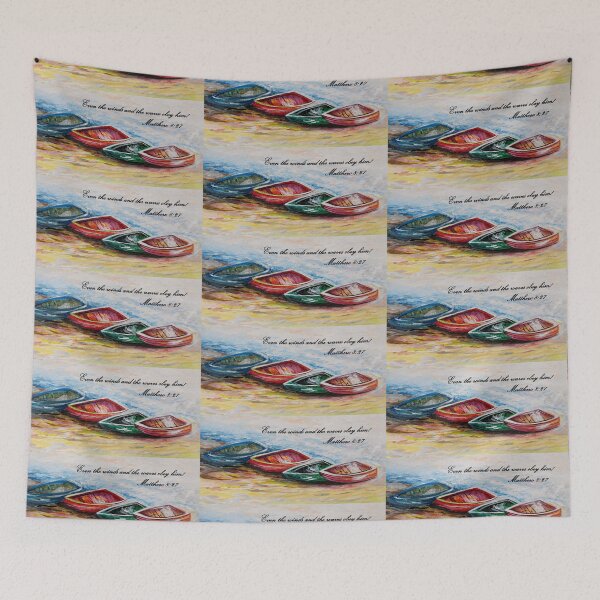 Item preview, Even the Winds and Waves designed and sold by EloiseArt.