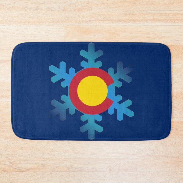 Item preview, Hand Drawn Colorado Flag Snowflake designed and sold by itsrturn.