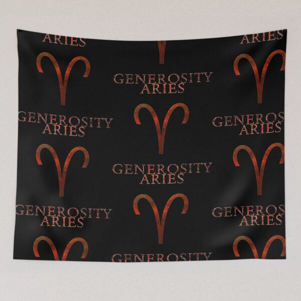 Item preview, ARIES GENEROSITY designed and sold by Wannabe Art.