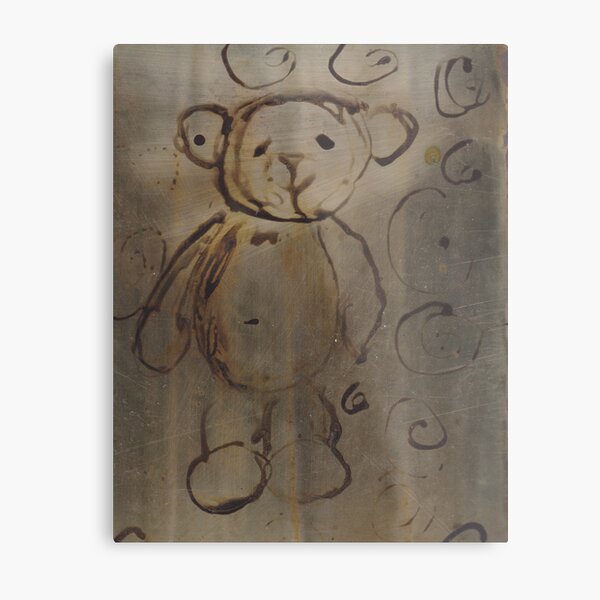 The Beaz In Copper Metal Print