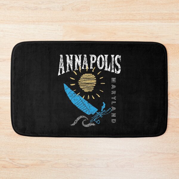 Item preview, Annapolis Maryland Chesapeake Bay Sailing Catamaran Sailboat Beam Reach Blue MD designed and sold by ArtByBollwitt.