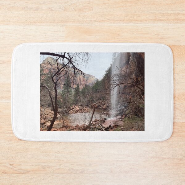 Item preview, Waterfall, Mountains, & Rocks designed and sold by abbymiller318.