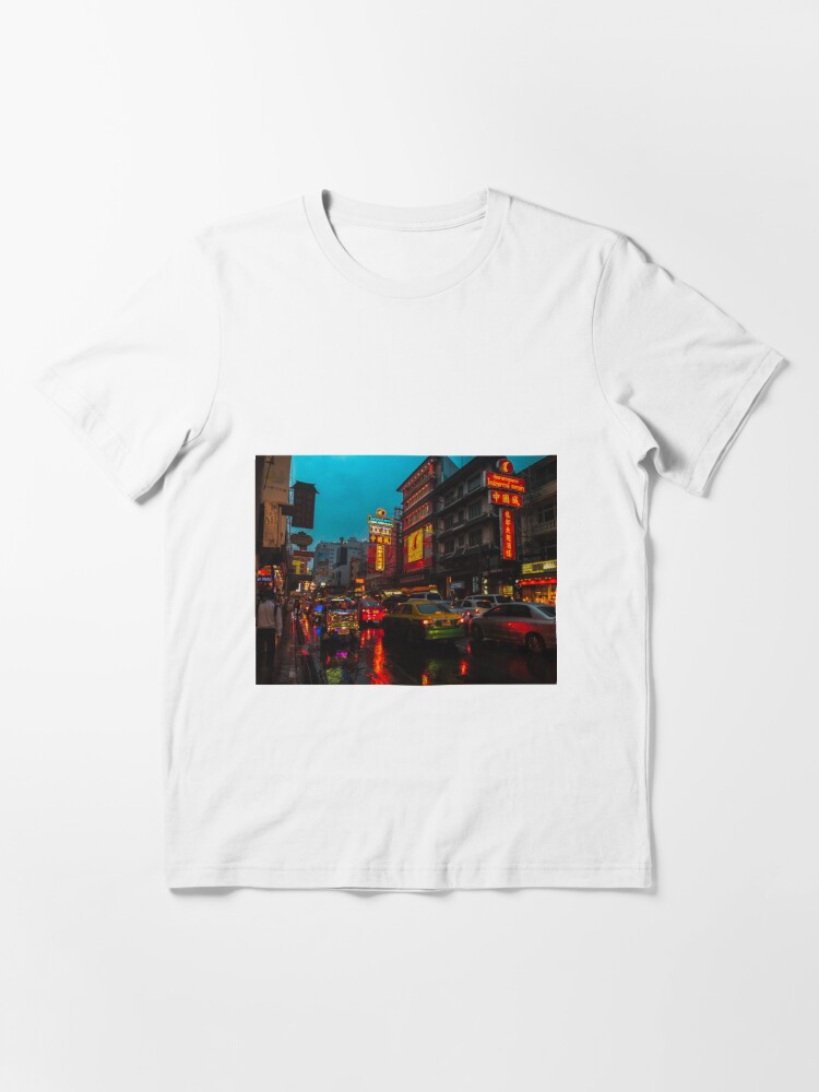 Bangkok City Neon Lights T-Shirt Gift, Bangkok Thailand, Bangkok