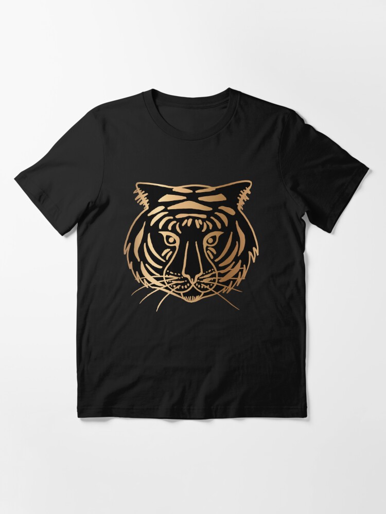 Gold and Black Tiger - Year Of The Tiger - T-Shirt