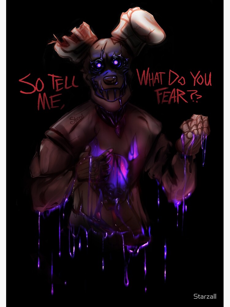 Five Nights at Freddy's - FNAF 3 - Springtrap - I Remain Postcard