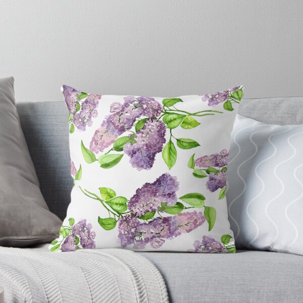 Item preview, lilac blooming branch watercolor illustration.  designed and sold by Mehendra.