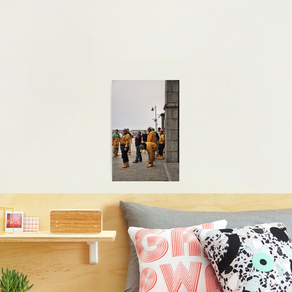 Lifeboat Crew Photographic Print