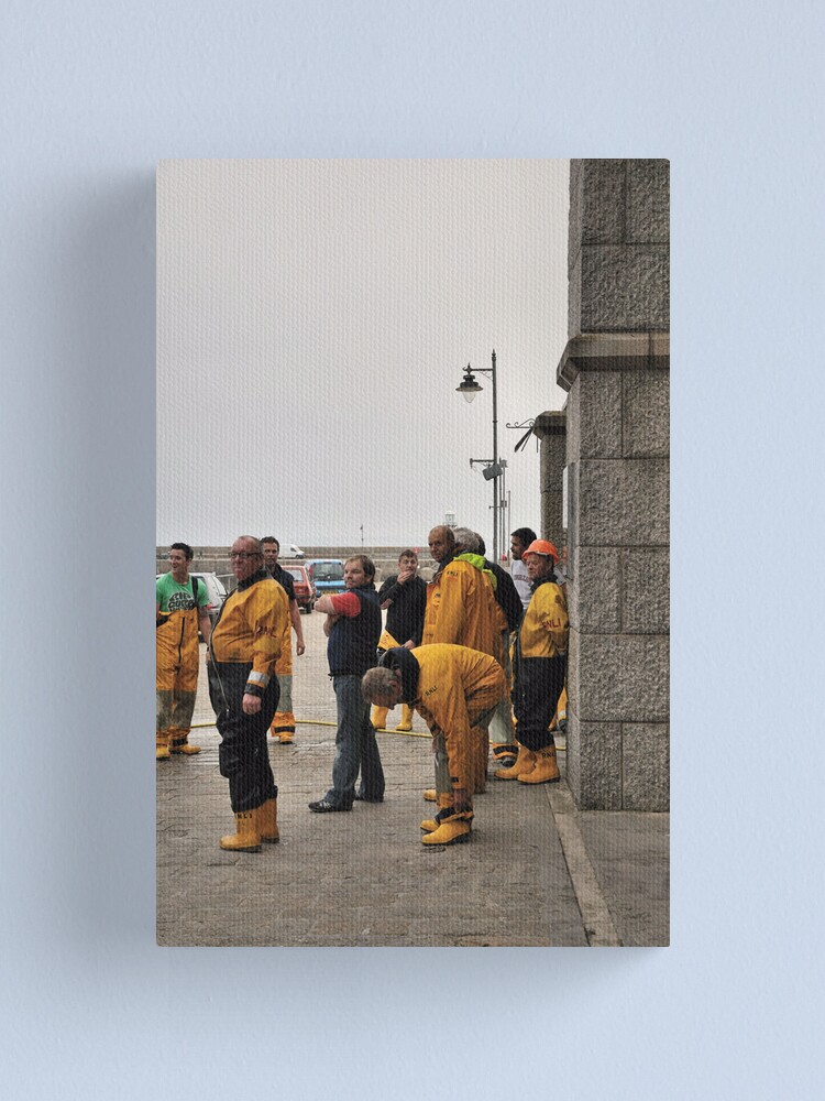 Alternate view of Lifeboat Crew Canvas Print