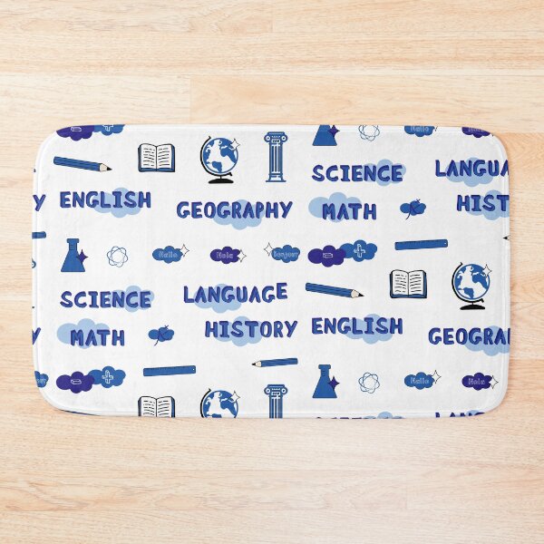 Item preview, Blue School Subject Sticker Pack designed and sold by The-Goods.