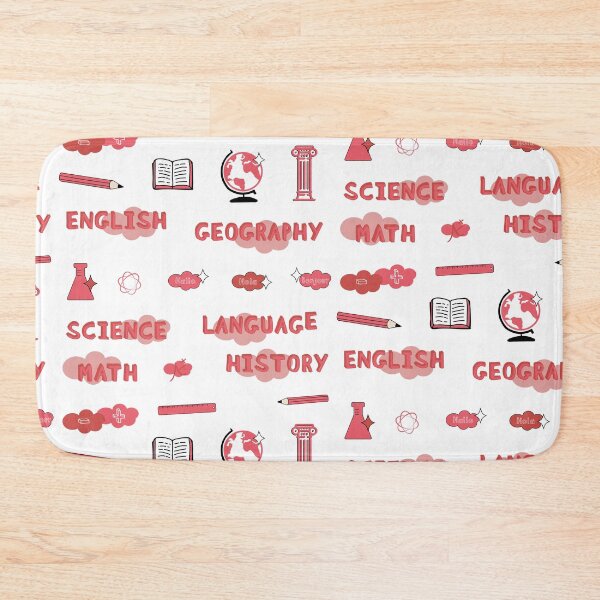 Item preview, Coral School Subject Sticker Pack designed and sold by The-Goods.