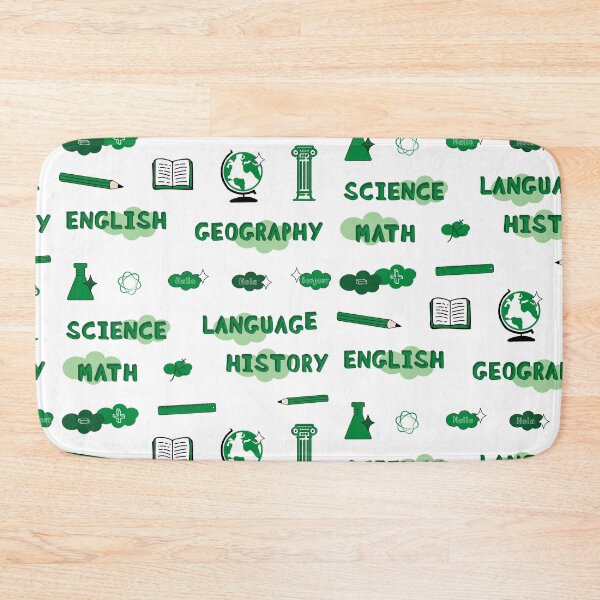 Item preview, Green School Subject Sticker Pack designed and sold by The-Goods.