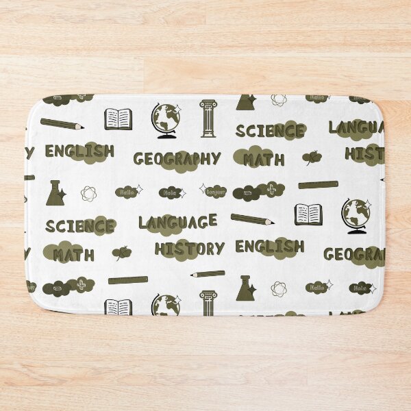Item preview, Olive Green School Subject Sticker Pack designed and sold by The-Goods.