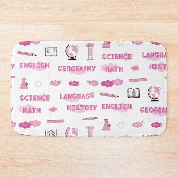 Item preview, Pink School Subjects Sticker Pack designed and sold by The-Goods.