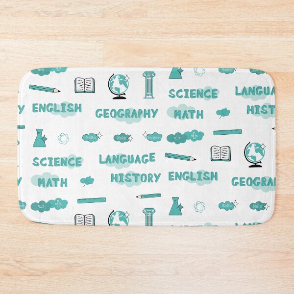 Item preview, Teal School Subjects Sticker Pack designed and sold by The-Goods.