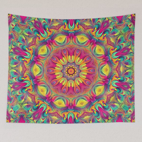 Item preview, Flower Of Life Mandala (Burst Of Colors)  designed and sold by Mandala Of Life.