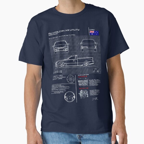 Item preview, AU II Falcon XR Ute Infographic designed and sold by STunerDesigns.