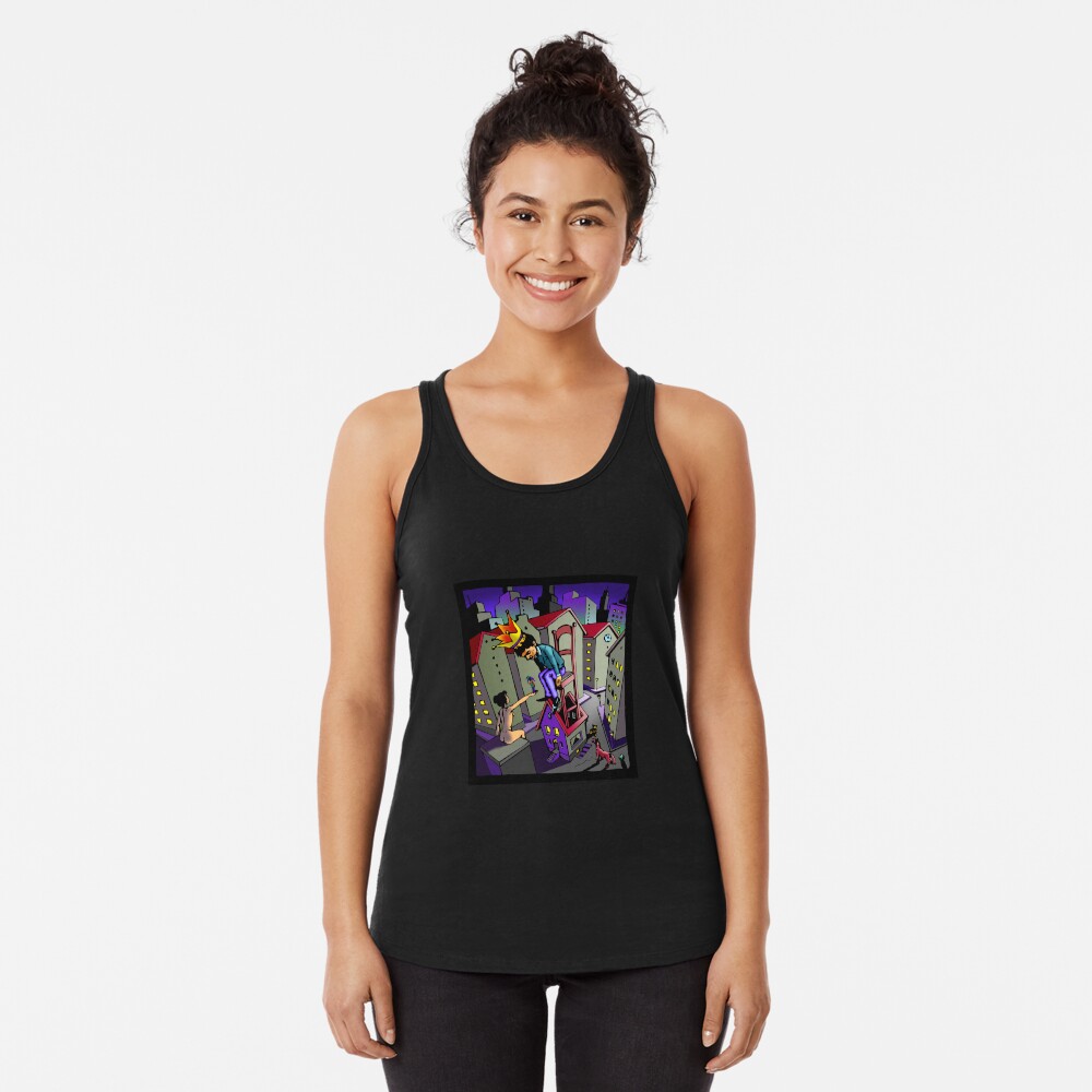 Artikel-Vorschau von Racerback Tank Top, designt und verkauft von Tigerschnecke.