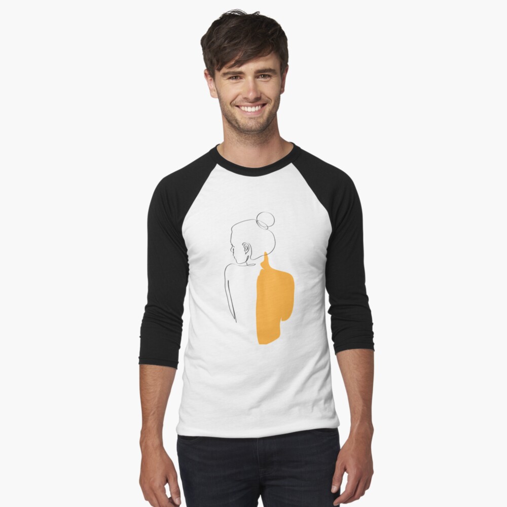 Item preview, Baseball ¾ Sleeve T-Shirt designed and sold by cpsharmart.