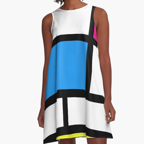 Item preview, Swinging 60s Mondrian Mod designed and sold by NobodysHero.