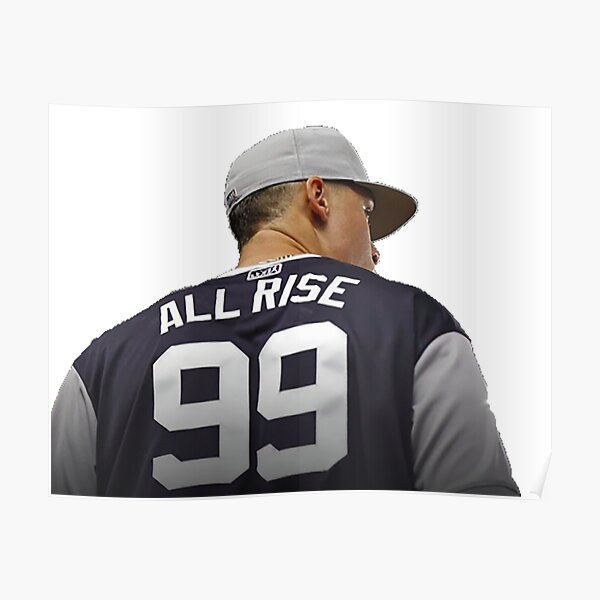 Poole Aaron Judge All Rise Sports Player Posters HD Printed Posters and Prints Oil Paintings on Canvas Home Decor Art Wall Art for Room Decoration