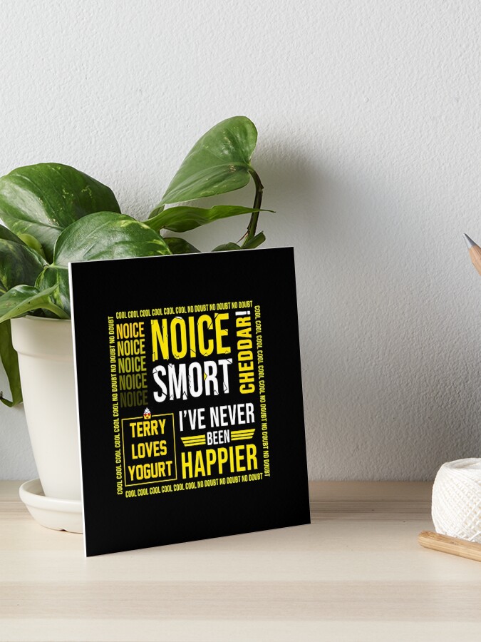 Brooklyn 99 Quotes Dialogues Art Board Print By Krishnesh Redbubble