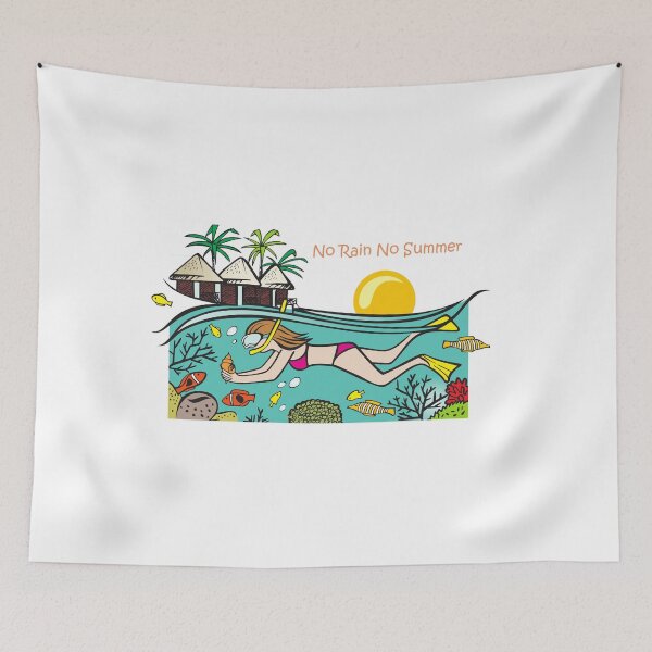 Item preview, No Rain No Summer designed and sold by ThaphadaArtGall.