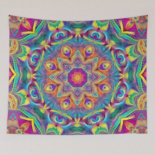 Item preview, Flower Of Life Mandala (Colorful Paradise) designed and sold by Mandala Of Life.