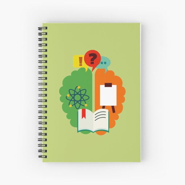 TOAA Signature Line "Science in Art"-Classic Version Spiral Notebook