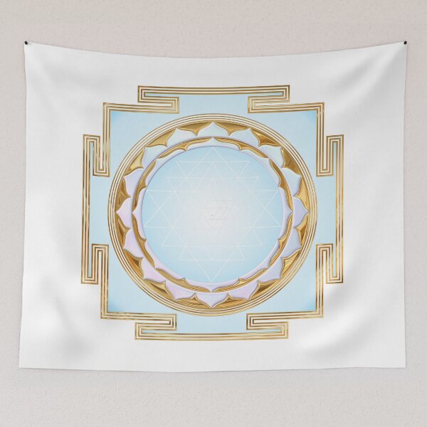 Item preview, Sri Yantra, Sacred Geometry, symbol of inner wealth designed and sold by TJ Devadatta Best.