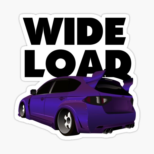 Wide Load Stickers Redbubble