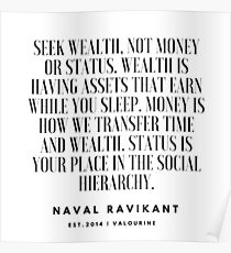 11 |Naval Ravikant Quotes Series | 190618 Poster
