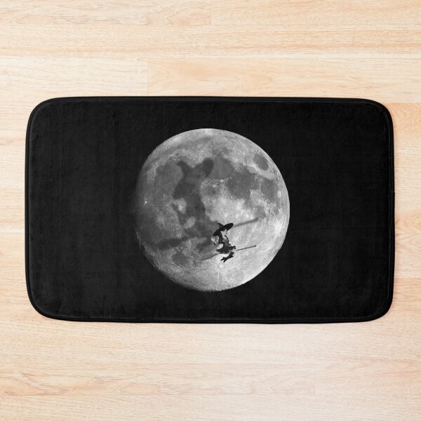 Item preview, Black and White Full Moon Witches Shadow designed and sold by Creepyhollow.