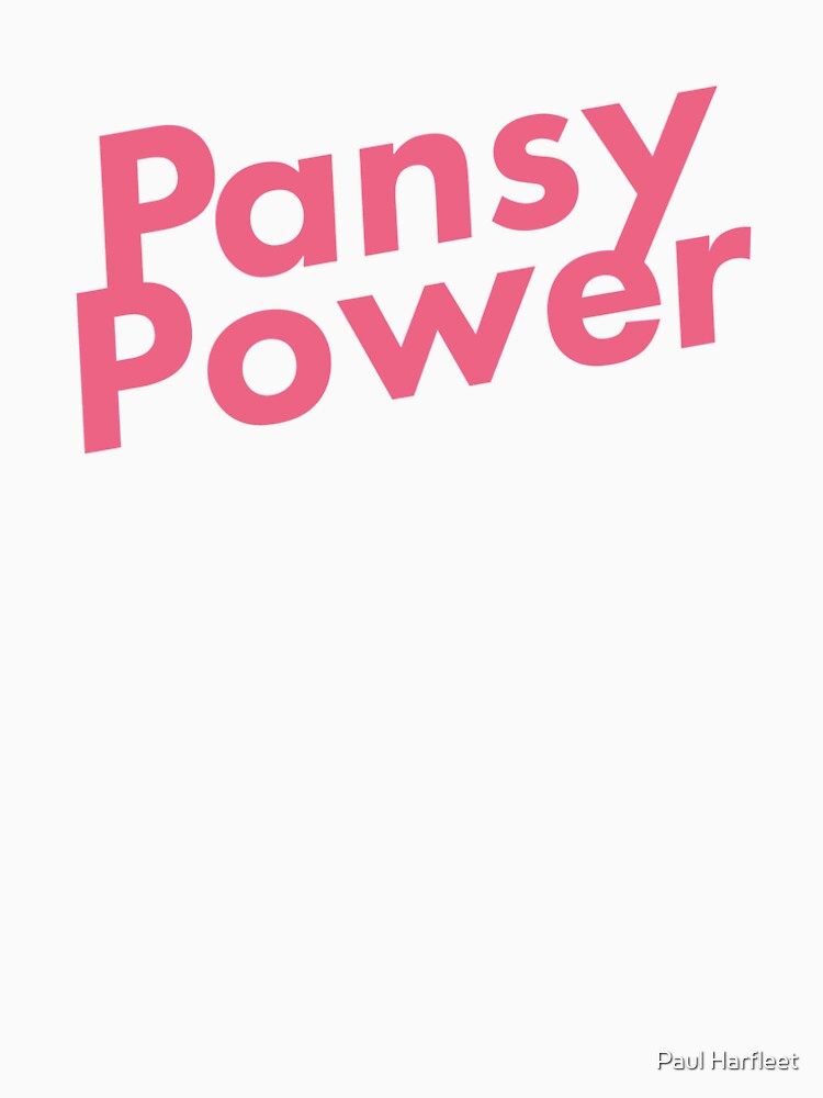 Pansy Power PINK by HARFL33T
