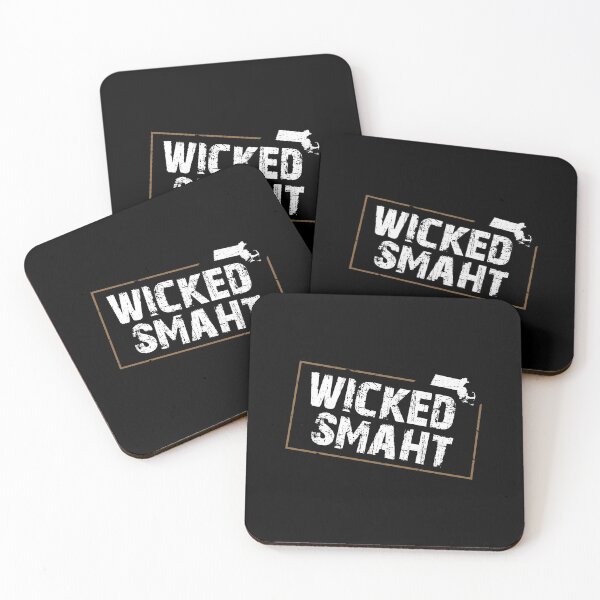Item preview, Wicked Smaht Boston Accent designed and sold by Gold Wings Tees.