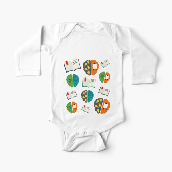 Mind Medley Long Sleeve Baby One-Piece