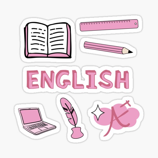 English Class Stickers for Sale